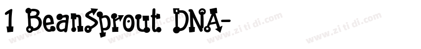 1 BeanSprout DNA字体转换